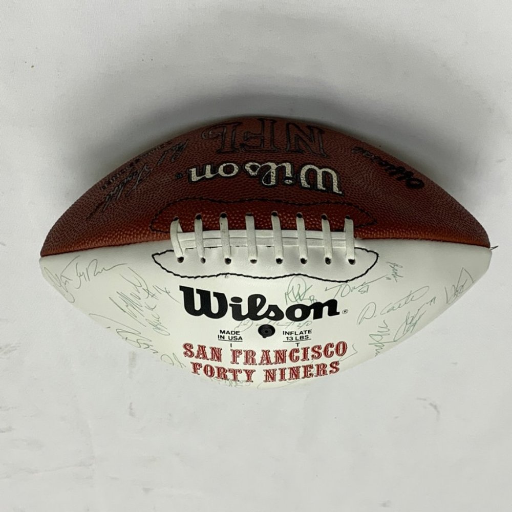 Wilson NFL San Francisco Forty Niners 49ers 96 Pla